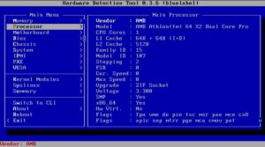 Abbildung 3: Mit dem Hardware-Detection-Tool ermitteln Sie im Handumdrehen die im Rechner verbauten Komponenten.