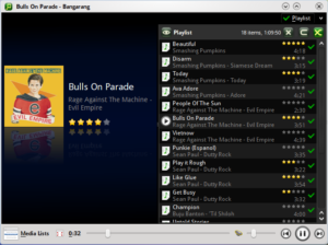 Sieht nicht nur gut aus, sondern spielt auch gut: Der neue KDE-Medienplayer Bangarang.