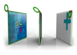 Superflaches Tablet mit Multitouch-Display: So könnte der XO-3 aussehen. (Bild: Fuseproject.com)