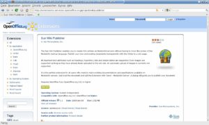 Abbildung 1: Im Extensionsportal finden Sie den Wiki-Publisher und viele nützliche Erweiterungen.