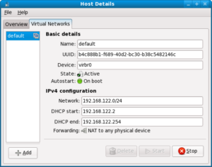 Das Verwalten virtueller Netzwerkschnittstellen gehört zu den neuen Features von Version 0.8.3.