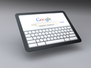 Googles Vorstellung eines Tablets