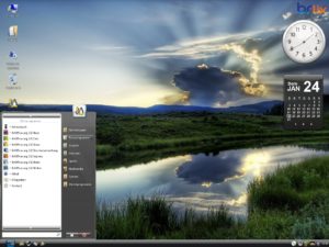 Abbildung 1: Die Brlix-Oberfläche bietet Umsteigern von Windows kaum nennenswerte Hindernisse.