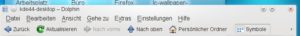 Abbildung 5: Leicht überarbeitet: die Standard-Fensterdekoration "Oxygen".