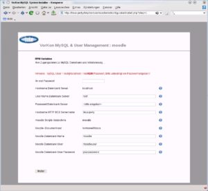 Abbildung 5: Mit vorkonfigurierten Paketen und detaillierten Anleitungen installieren Sie sehr schnell aufwändige CMS-Systeme wie den Kurs-Manager Moodle.