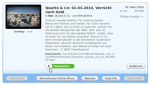 Abbildung 6: Miro zeigt sich auskunftsfreudig und verrät allerhand Interessantes über die Podcast-Folgen.