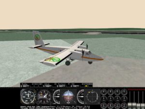 Abbildung 6: Mit Flugzeugen darf man die Landschaft aus der Vogelperspektive erkunden.