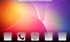 Erster funktionierender Prototyp von Plasma Mobile.