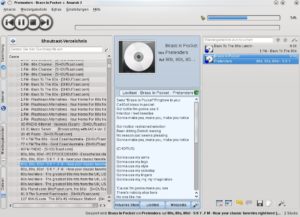 Abbildung 1: Meldet Amarok beim Abspielen eines Internet-Streams, er könne den Songtext nicht finden, behebt oft ein Klick auf den Button zum Neuladen das Problem.