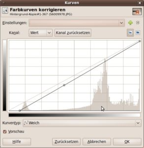 Abbildung 2: Gradationskurven erlauben das feine Aussteuern der Helligkeiten, sind für den Ungeübten allerdings schwer zu bedienen.