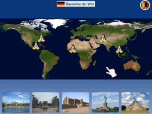 Abbildung 2: Bei den Geografie-Lektionen lernen oft auch Erwachsene noch etwas dazu.