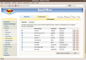 Abbildung 2: Vielfalt: Nahezu jedes Telekommunikationsgerät arbeitet mit der Fritzbox zusammen. So entsteht eine durchaus anständige Telefonzentrale.
