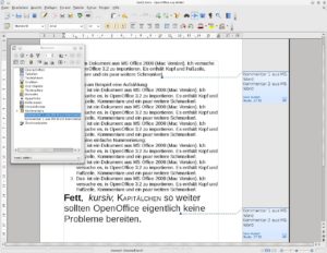 Abbildung 6: Die Kommentare befinden sich nach dem Import der OOXML-Datei zwar an der richtigen Stelle, OpenOffice 3.2 zeigt aber zweimal den gleichen Text an.