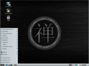 Die Zenmini-Variante setzt auf einen minmalistischen Gnome-Desktop.