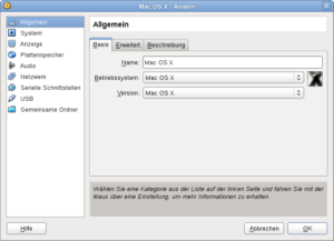Nun auch offiziell in VirtualBox: Support für Mac OS X.