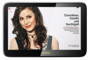 Der Stern soll als eine der ersten Zeitschriften auf dem WePad erhältlich sein.