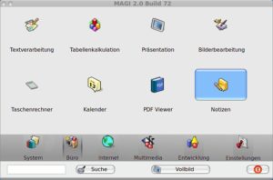 Abbildung 1: Leicht zu bedienen und übersichtlich: das Systemverwaltungswekzeug Magi 2.