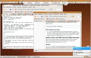 Abbildung 3: Die Ansicht eines entfernter Desktops in Teamviewer.