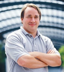 Abbildung 4: Linux-Erfinder Linus Torvalds schneiderte dem Linux-Kernel ein eigens Versionskontrollsystem auf den Leib.
