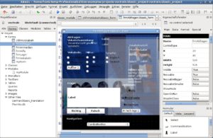 Abbildung 5: Nicht nur Visual-Basic-Entwickler finden sich in KBasic schnell zurecht.