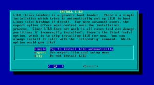 Abbildung 8: Die automatische Bootloader-Installation aktivieren Sie über den Eintrag <code srcset=