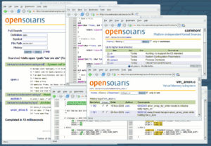 Der Quelltext-Browser OpenGrok ist under anderem im OpenSolaris-Projekt im Einsatz.