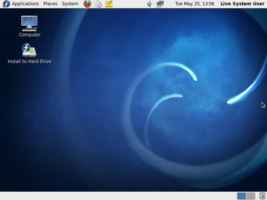 Der Gnome-Desktop von Fedora 13 "Goddard".