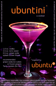Der neue Ubuntu-Cocktail in Purple.