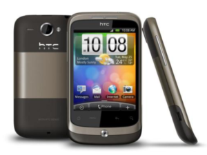 Das HTC Wildfire mit Android 2.1.