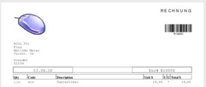 Abbildung 5: Englische Spaltenüberschriften eignen sich in Deutschland nicht. Wäre Nevitium OpenSource, würden Übersetzungen wahrscheinlich existieren.