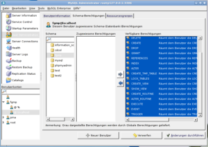 MySQL einrichten Schritt 2