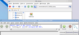 MySQL einrichten Schritt 3