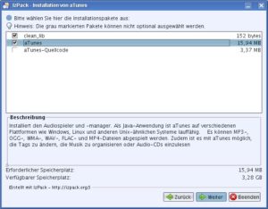 Abbildung 1: Gibt es kein passendes Paket für Ihre Linux-Distribution, verwenden Sie den Java-Installer.