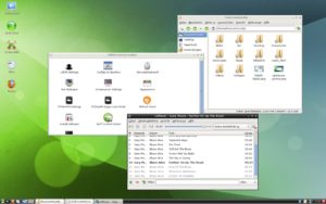 Abbildung 2: Der superschlanke und sehr schnelle LXDE-Desktop ist neu in OpenSuse 11.3.