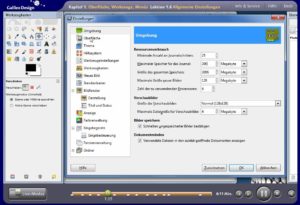 Abbildung 4: Man muss schon genau hinsehen, um zu erkennen, dass Gimp hier unter Windows läuft.