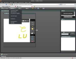 Abbildung 8: Adobe.coms übersichtlicher virtueller Konferenzraum <code srcset=