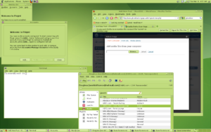 "Grün wie Gnome": Das Theme hat der GhostBSD-Entwickler und Gnome-Fan selbst entworfen.