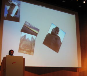 Ein Fotoalbum diente Carlos Garnacho als eine der Beispielanwendungen für Gtk+-Multitouch.