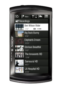 Abbildung 2: Der von Archos selbst entwickelte Videoplayer kann mit deutlich mehr Formaten umgehen als das Android-Original.