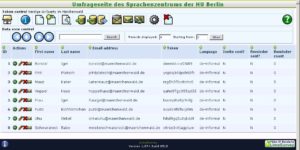 Abbildung 5: Eine illustere Runde soll sich zur Grillparty im Märchenwald versammeln. Die Tabelle zeigt alle Tokens samt der zugehörigen Informationen.
