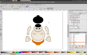 Explosionsdarstellung der einzelnen Ebenen in Inkscape