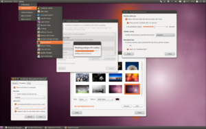 Das neue Theme von Ubuntu 10.10 bricht komplett mit den Brauntönen.