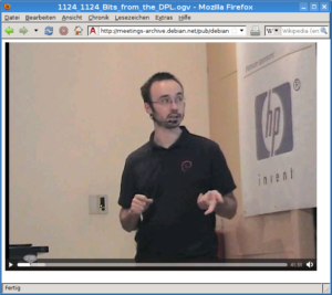 Das Video-Team hat über 80 Aufzeichnungen von der Debconf 10 in New York hochgeladen, beispielsweise den Vortrag des Debian Project Leader Stefano Zacchirolli.