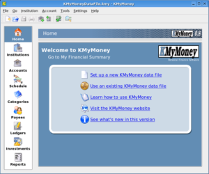 Willkommen! Kmymoney gibt es jetzt auch für KDE 4.