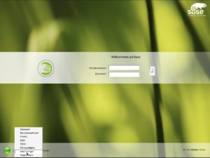 Abbildung 1: Um Wmii als Window-Manager in den Anmelde-Manager von Suse 9.3 zu integrieren, legen Sie im Verzeichnis <code srcset=