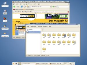Abbildung 1: Das auf Slackware basierende Betriebssystem Zenwalk versteht ich in erster Linie als schnörkelloses Desktop-Betriebssystem.