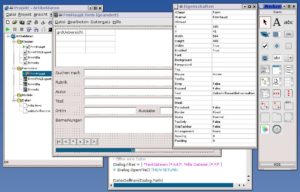 Abbildung 1: Gambas erinnert nicht nur auf den ersten Blick an Visual Basic.