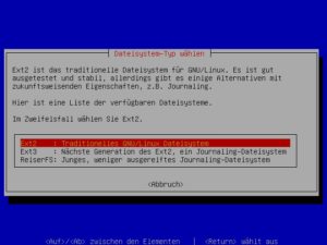 Abbildung 1: Trotz ihrer textbasierten Oberfläche erfordert die Debian-Installation inzwischen kein Expertenwissen mehr.