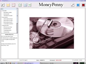 Abbildung 1: Alle Funktionen im Überblick: Das Moneypenny-Interface erschließt sich Umsteigern vom Web-Interface des PIN/TAN-Verfahrens ohne große Mühe.