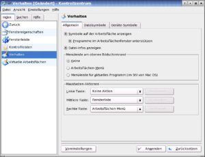 Abbildung 1: In diesem Dialog bereiten Sie KDE auf den Einsatz von "xdesktopwaves" vor.